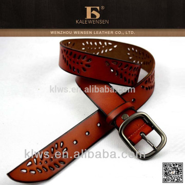 Red patent leather belt process manufacturing